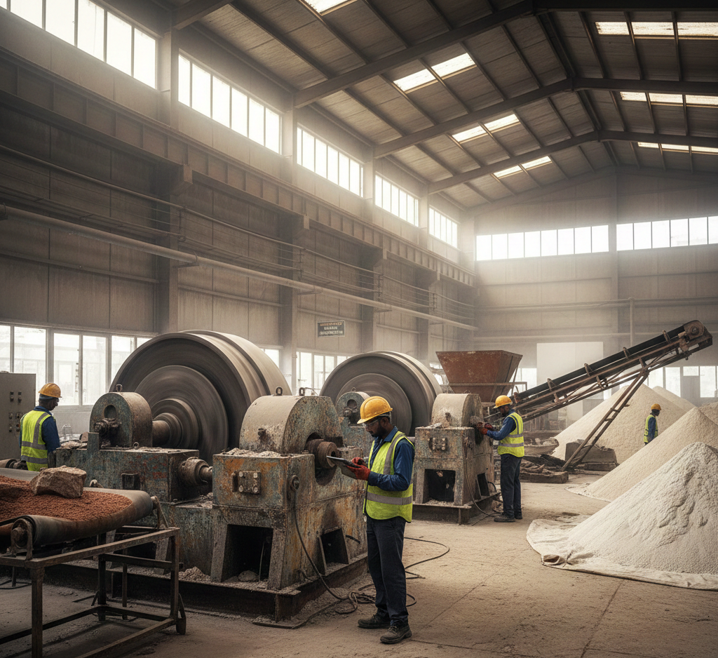 Refractory Minerals Processing India