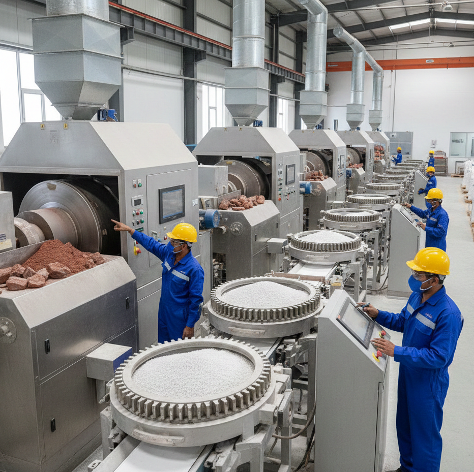 zircon processing India