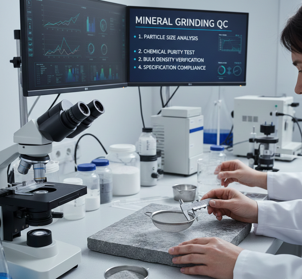 Quality Control in Mineral Grinding